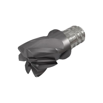 Picture of ISCAR MM EC.312D20C004-6T05 IC903 DIA 5/16 SH T05 LOC 0.20 OAL 0.6700End Mill,Replacable Head Standard Flute High Helix Carbide TiAlN Single End 45.0° Chamfer MULTI-MASTER