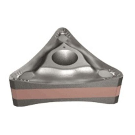 Picture of ISCAR TNMX452 M4MW IC6025 Turning Insert Triangle Carbide TiCN + Al2O3 + TiN 0.031 Corner Radius