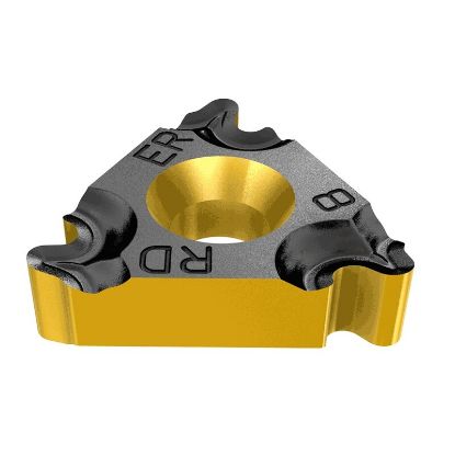 Picture of ISCAR 16IRM 6 RND IC908 Insert Iso Thread INT.Threading Insert Full Profile 6.00TPI Round TiAlN