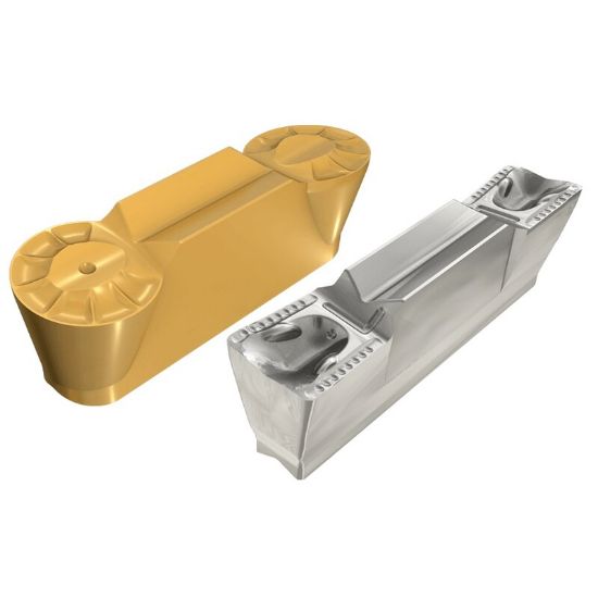 Picture of ISCAR HGPL 6030Y IC908 Face Grooving Insert 0.118 Corner Radius 0.236 Wide TiAlN