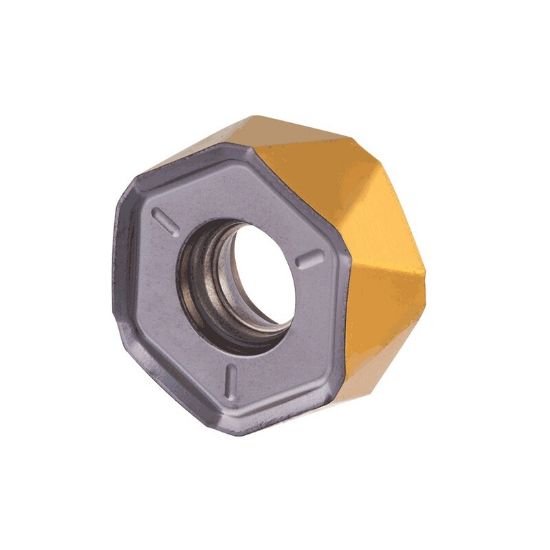 Picture of ISCAR H1200HXCU0606-HPR IC840 Milling Insert Hexagon 0.063 Corner Radius AlTiN + TiAlSiN + TiSiN