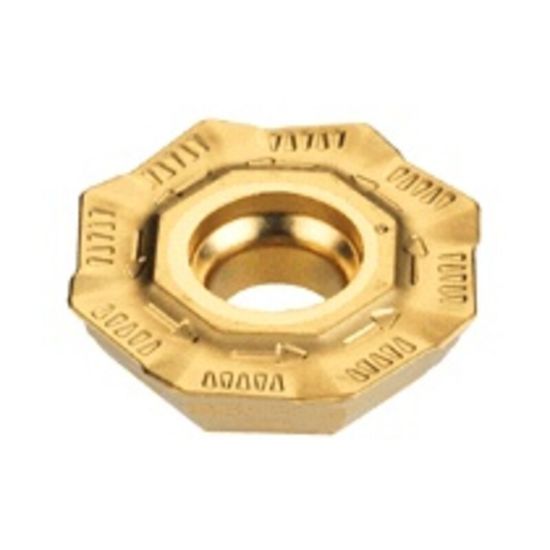 Picture of ISCAR OFMT07T3-AETN IC928 Milling Insert Octagonal 0.039 Corner Radius TiAlN