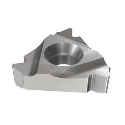 Picture of ISCAR 16ER 8 API RD IC250 Insert Iso Thread EXT.Threading Insert Full Profile 8.00TPI Round TiCN + TiN