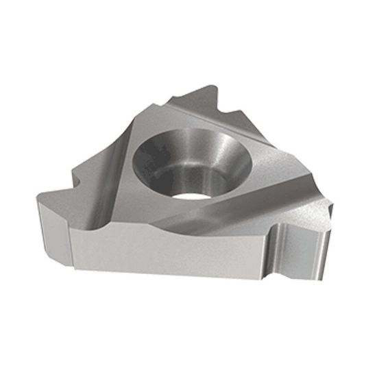 Picture of ISCAR 16ER 8 API RD IC250 Insert Iso Thread EXT.Threading Insert Full Profile 8.00TPI Round TiCN + TiN