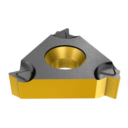 Picture of ISCAR 16ER 19 BSPT IC908 Insert Iso Thread EXT.Threading Insert Full Profile 19.00TPI BSPT TiAlN
