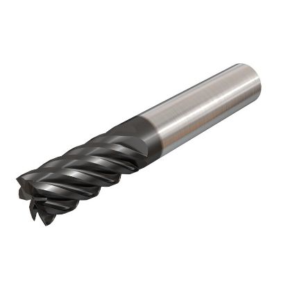 Picture of ISCAR ECHI-B6 1.0-1.75-C1.0 IC900 DIA 1 SH 1.00 LOC 1.7500 OAL 4.50 End Mill Standard Flute High Helix Carbide AlTiN Single End Square Sharp SolidMill
