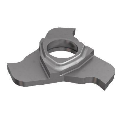 Picture of ISCAR TRI16RK-4.0-0.2 IC908 Milling Slot Mill Insert 0.008 Corner Radius TiAlN