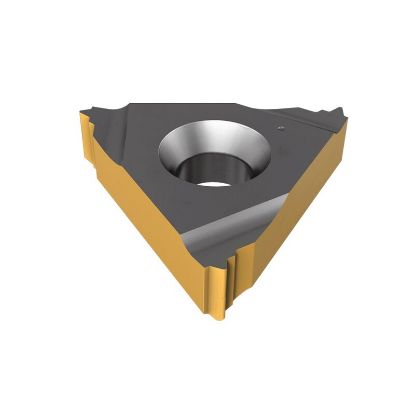 Picture of ISCAR 22EL 5.00 ISO IC250 Insert Iso Thread EXT.Threading Insert Full Profile 5.00MM Metric TiCN + TiN