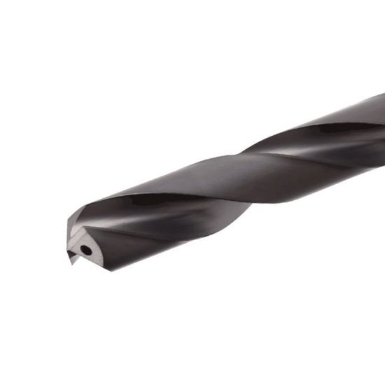 Picture of ISCAR SCD0382-185-0437ACP3N IC908 0.382" DIN 6537 Solid Carbide Drill s with Coolant Holes, Drill ing Depth 3xD