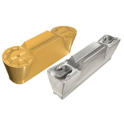 Picture of ISCAR HGPL 3003Y IC354 Face Grooving Insert 0.012 Corner Radius 0.118 Wide TiCN