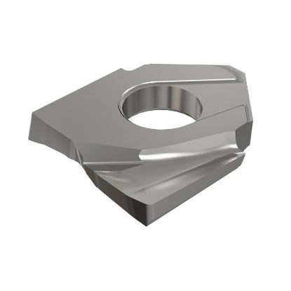 Picture of ISCAR HCCD.50-R.015-QF IC908 Milling Insert Back Draft 0.015 Corner Radius TiAlN