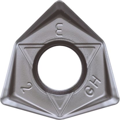 Picture of KYOCERA WNMU080608ENGHPR015S Milling Insert Trigon 0.031 Corner Radius Megacoat Hard
