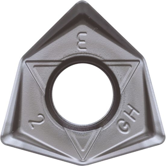 Picture of KYOCERA WNMU080608ENGHPR015S Milling Insert Trigon 0.031 Corner Radius Megacoat Hard