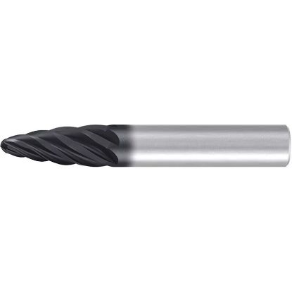 Picture of LMT FETTE 2647626 DIA 1/2 SH 0.50 LOC 1.00 OAL 3.00 End Mill Barrel Form Carbide AlTiN Single End Carbide Barrel0.0800 2.03MM SWIFT Carb