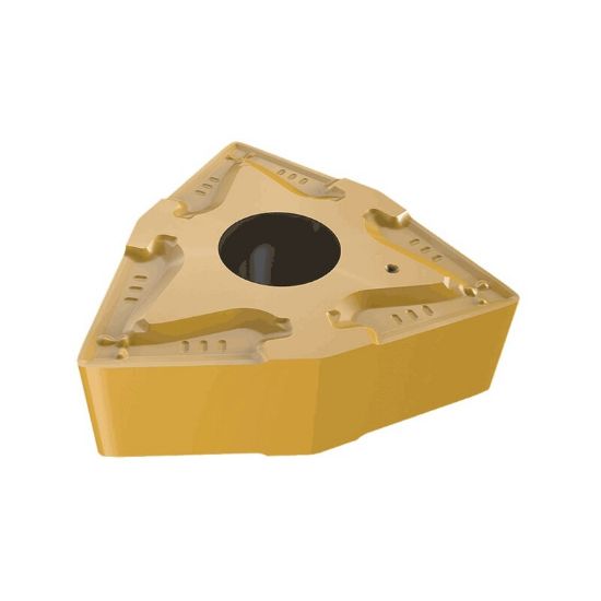 Picture of ISCAR WNMG432 FWT IC520N Turning Insert Trigon Cermet TiCN + TiN 0.031 Corner Radius