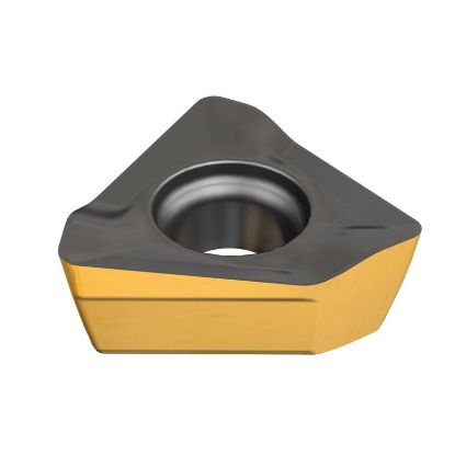 Picture of ISCAR HM390TCKT0703PCTR IC5400 Milling Insert Triangle 0.020 Corner Radius TiCN + Al2O3 + TiN