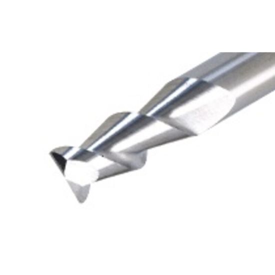 Picture of ISCAR ECAI-F-2 313-625-C313 IC08 DIA 5/16 SH 0.3125 LOC 0.6250 OAL 2.50 End Mill Standard Flute High Helix Carbide Uncoated Single End Square Sharp SolidMill