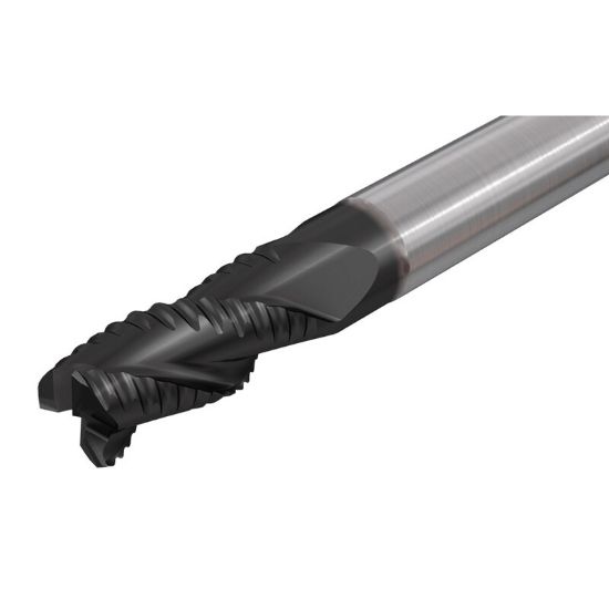 Picture of ISCAR ERFI-A-6 1.0-1.5-W1.0 -90 IC900 DIA 1 SH 1.00 LOC 1.50 OAL 4.50 End Mill Carbide AlTiN Single End 45.0° Chamfer Solid-SHRED