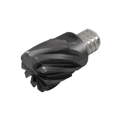 Picture of ISCAR MM EC.750A62R064-10T12 IC908 DIA 3/4 SH T12 LOC 0.6250 OAL 1.5430Screw On Head Standard Flute Standard Helix Carbide TiAlN Single End Corner Radius 0.0640 1.63MM MULTI-MASTER