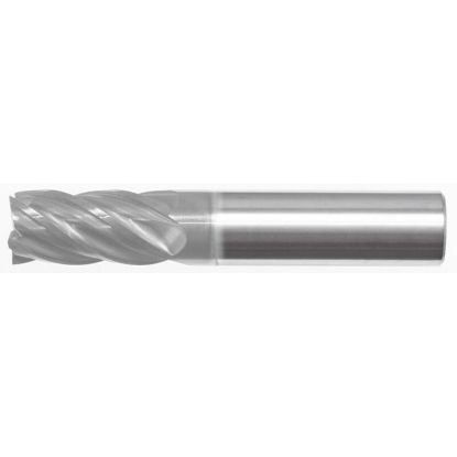 Picture of MASTERCUT DIA 3/4 SH 0.7500 LOC 2.2500 OAL 5.00 End Mill Standard Flute Variable Helix Carbide nACRoA Single End Square Sharp V5 ULTRA