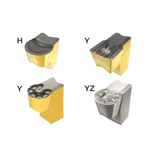 Picture of ISCAR TAGB 1260H IC808 Cut Off,Grooving Insert 0.236 Corner Radius 0.472 Wide TiAlN + AlTiN + TiN