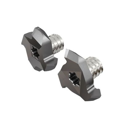Picture of ISCAR MM GRIT 28K-45A IC528 DIA 1.091 SH T10 OAL 0.8540 Chamfer Mill,Replacable Head Carbide TiCN + TiN Single End Cham Mill MULTI-MASTER