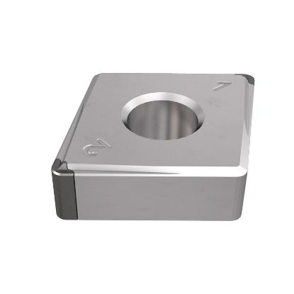 Picture of ISCAR CNGG432-M4HM-J IB22HC Turning Insert 80.0° CBN Coated 0.031 Corner Radius