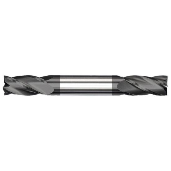 Picture of MASTERCUT DIA 1/4 SH 0.2500 LOC 0.50 OAL 2.50 End Mill Standard Flute Standard Helix Carbide AlTiN Double End Square Sharp