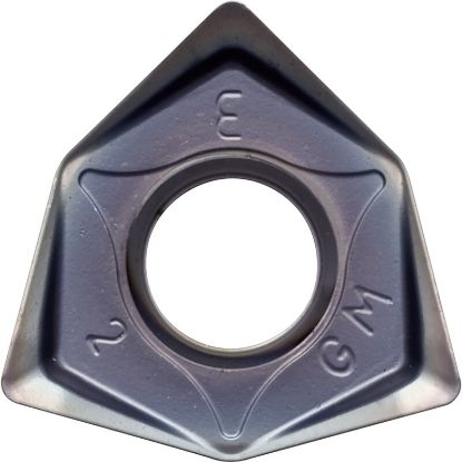 Picture of KYOCERA WNMU080608ENGMPR1510 Milling Insert Trigon 0.031 Corner Radius Megacoat Nano