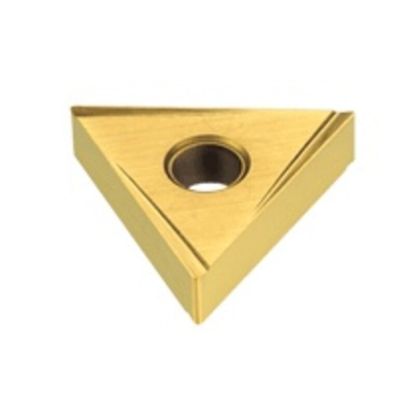 Picture of ISCAR TNGZ431L IC570 Turning Insert Triangle Carbide TiCN + TiN 0.016 Corner Radius