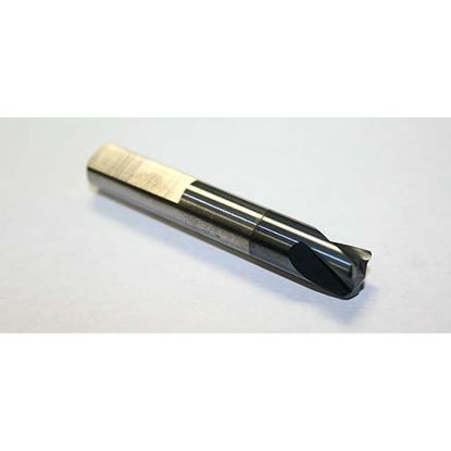 Picture of LINK 99-SP-1033 SpotWELD Drill 8MM 3-Flute W/Flat T15 HSS, TIALN Coated