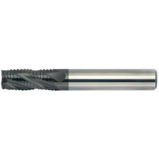 Picture of MASTERCUT DIA 1 SH 1.00 LOC 1.50 OAL 4.00 End Mill Carbide AlTiN Single End Square Sharp Fine ROUGHERS