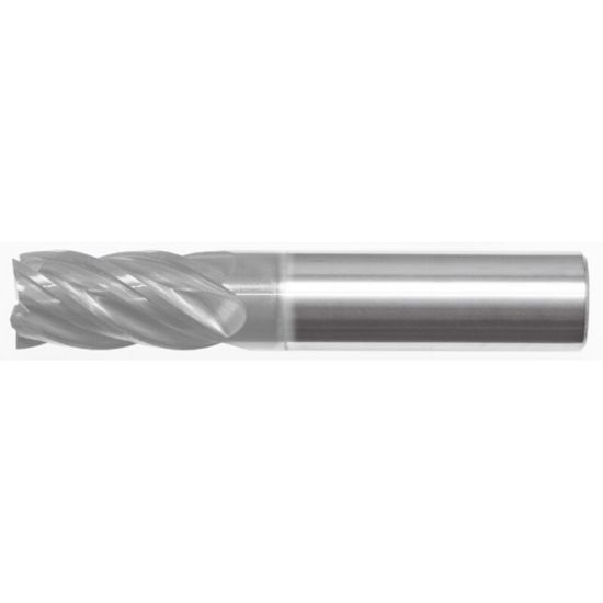 Picture of MASTERCUT DIA 1/2 SH 0.50 LOC 0.6250 OAL 2.50 End Mill Standard Flute Variable Helix Carbide nACRoA Single End Square Sharp V5 ULTRA