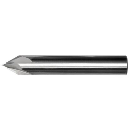 Picture of MASTERCUT DIA 3/8 SH 0.3750 OAL 2.50 Chamfer Mill Carbide Uncoated Single End Cham Mill Chamfer Mill