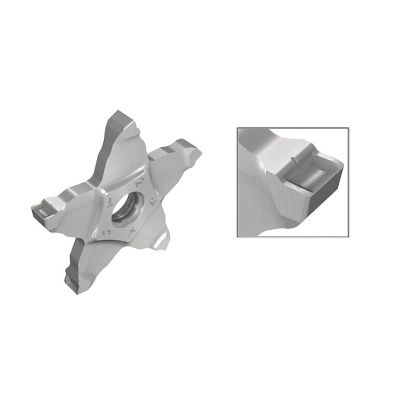 Picture of ISCAR PENTA 34L200C15D IC908 Cut Off Insert 0.004 Corner Radius 0.079 Wide TiAlN
