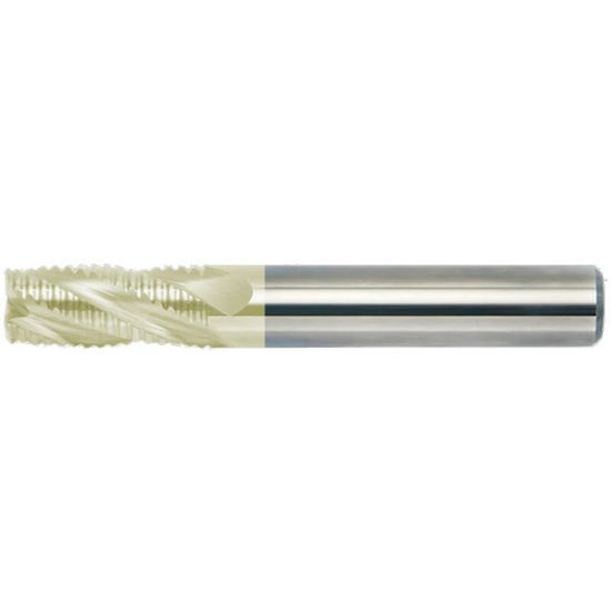 Picture of MASTERCUT DIA 1/2 SH 0.50 LOC 1.00 OAL 3.00 End Mill Carbide ZrN Single End Square Sharp Fine ROUGHERS