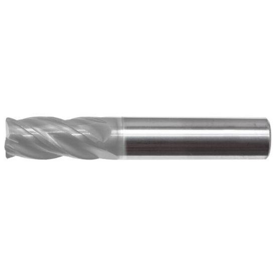 Picture of MASTERCUT DIA 1 SH 1.00 LOC 3.00 OAL 6.00 End Mill Standard Flute Variable Helix Carbide nACRoA Single End Corner Radius 0.0450 1.14MM V4 ULTRA
