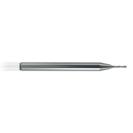 Picture of MELIN 54174 DIA 1 SH 1.00 LOC 3.00 OAL 6.00 End Mill Standard Flute Standard Helix Carbide AlTiN Single End Square Sharp