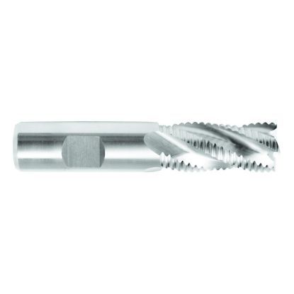 Picture of MELIN 42459 DIA 1-1/2 SH 1.2500 LOC 3.00 OAL 5.50 End Mill Cobalt TiCN Single End 45.0° Chamfer