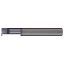 Picture of MICRO 100 FR-125-12X Solid Tool Grooving Swiss 0.500 Shank 0.5 Min Bore 3.000 OAL