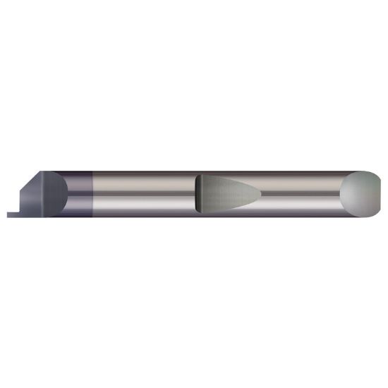 Picture of MICRO 100 QFG-230-030X Solid Tool Face Grooving Swiss 0.250 Shank 0.24 Min Bore 2.000 OAL