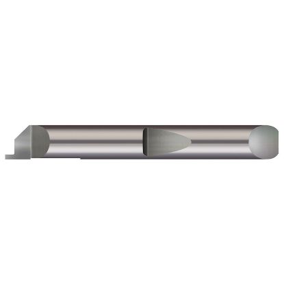 Picture of MICRO 100 QFG-187-062-075 Solid Tool Face Grooving Swiss 0.187 Shank 0.197 Min Bore 1.500 OAL