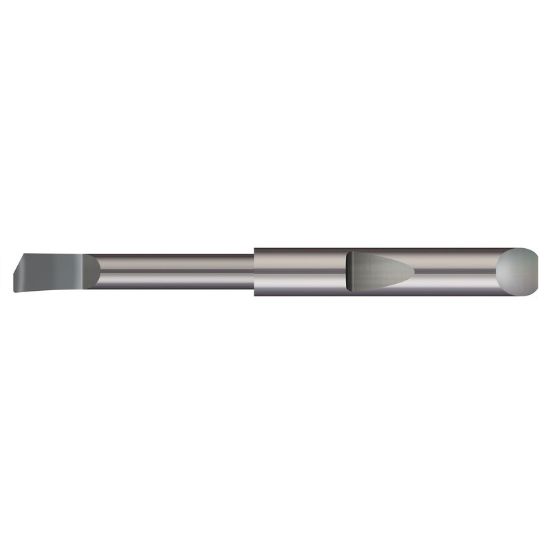 Picture of MICRO 100 QHBBC-060500-004 Solid Tool Face Grooving, Boring Swiss 0.187 Shank 0.055 Min Bore 1.500 OAL