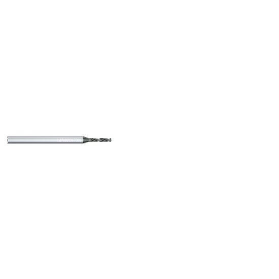 Picture of MIKRON 2.CD.040480.S Carbide Drill Solid 140° 0.189 Diameter Cylindrical 0.236 2.755 OAL 2 Flute 4.0XD