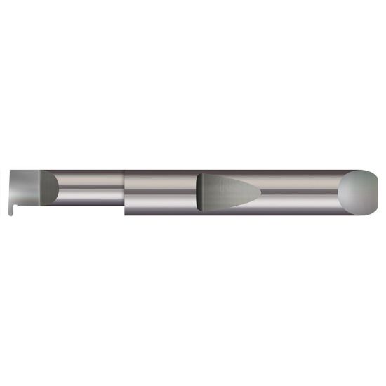 Picture of MICRO 100 QFR-250-12 Solid Tool Grooving Swiss 0.500 Shank 0.495 Min Bore 2.500 OAL