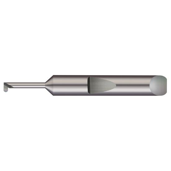 Picture of MICRO 100 QMFR-020-375-080 Solid Tool Grooving Swiss 0.187 Shank 0.08 Min Bore 1.500 OAL