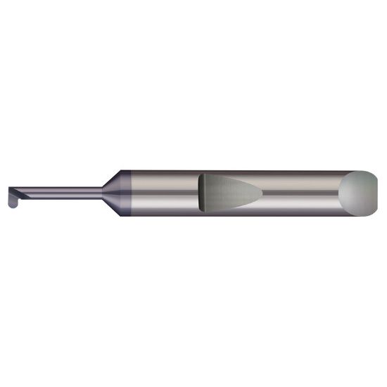 Picture of MICRO 100 QMFR-020-500-100X Solid Tool Grooving Swiss 0.187 Shank 0.1 Min Bore 1.500 OAL