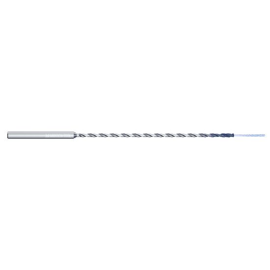 Picture of MIKRON 2.CD.400F18.XL Deep Hole Coolant Thru 140° 0.125 Diameter Cylindrical 0.236 7.170 OAL 2 Flute 40.0XD