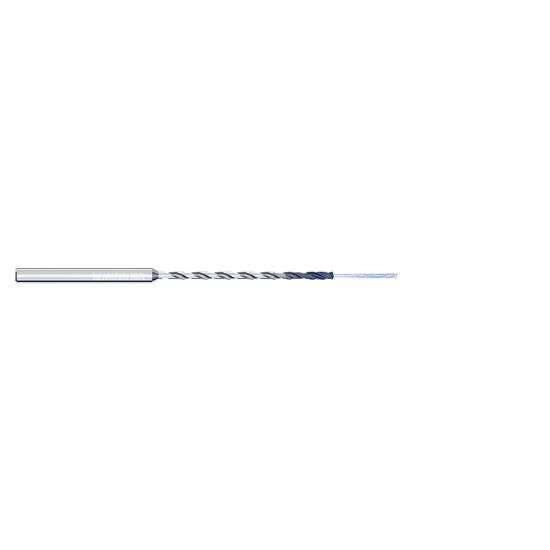 Picture of MIKRON 2.CD.200590.XL Deep Hole Coolant Thru 140° 0.232 Diameter Cylindrical 0.236 6.970 OAL 2 Flute 20.0XD