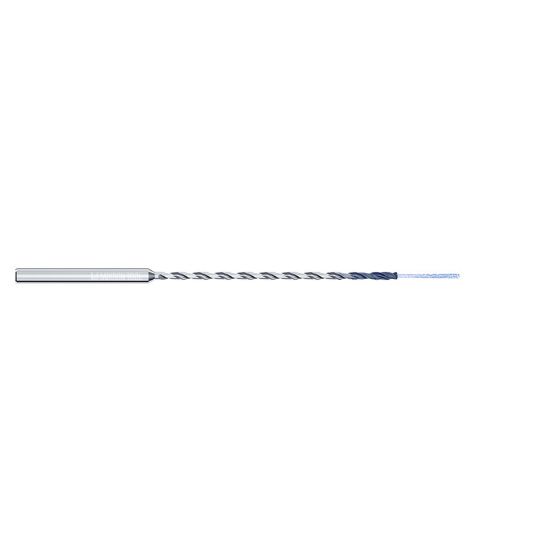 Picture of MIKRON 2.CD.300420.XL Deep Hole Coolant Thru 140° 0.165 Diameter Cylindrical 0.236 7.170 OAL 2 Flute 30.0XD